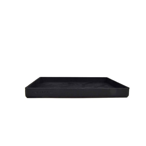 Home Office Cuir Pencil Box Leather Black