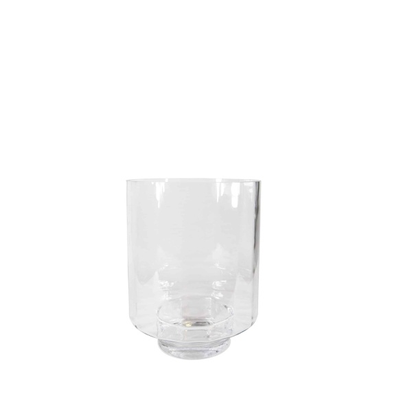 Candleholder Optique Basic Clear Glass