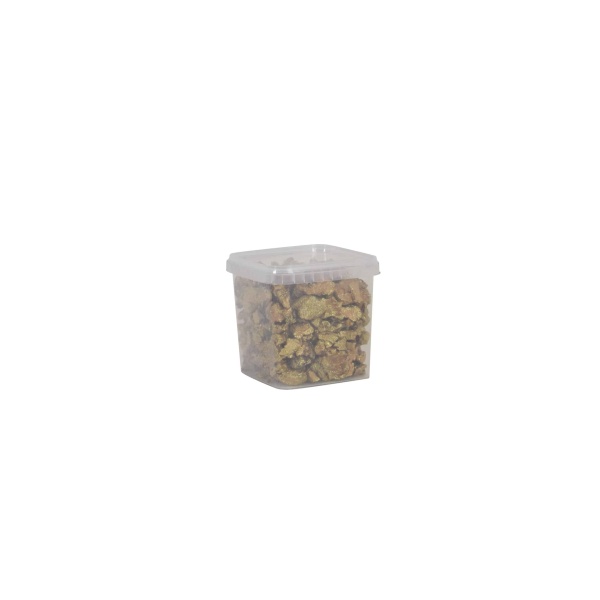 Set 9 buckets – Deco Stones Glitter Cork Gold 1.2L