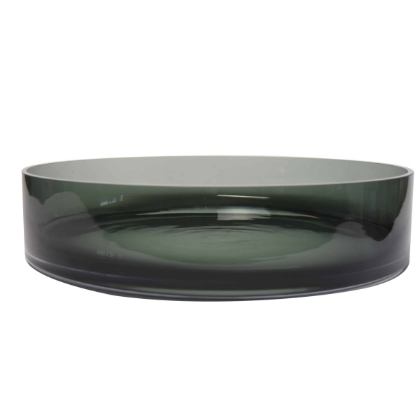 Bowl Serré Straight Smoke Glass